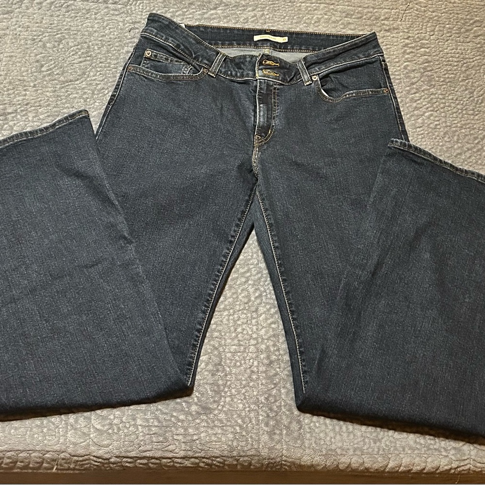 Levi's Super Low Flare Wide Leg Jeans 33-34